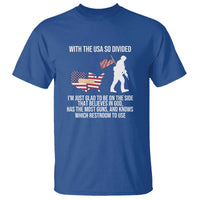 Patriotic USA Flag T Shirt Believe in God American Pride - Wonder Print Shop