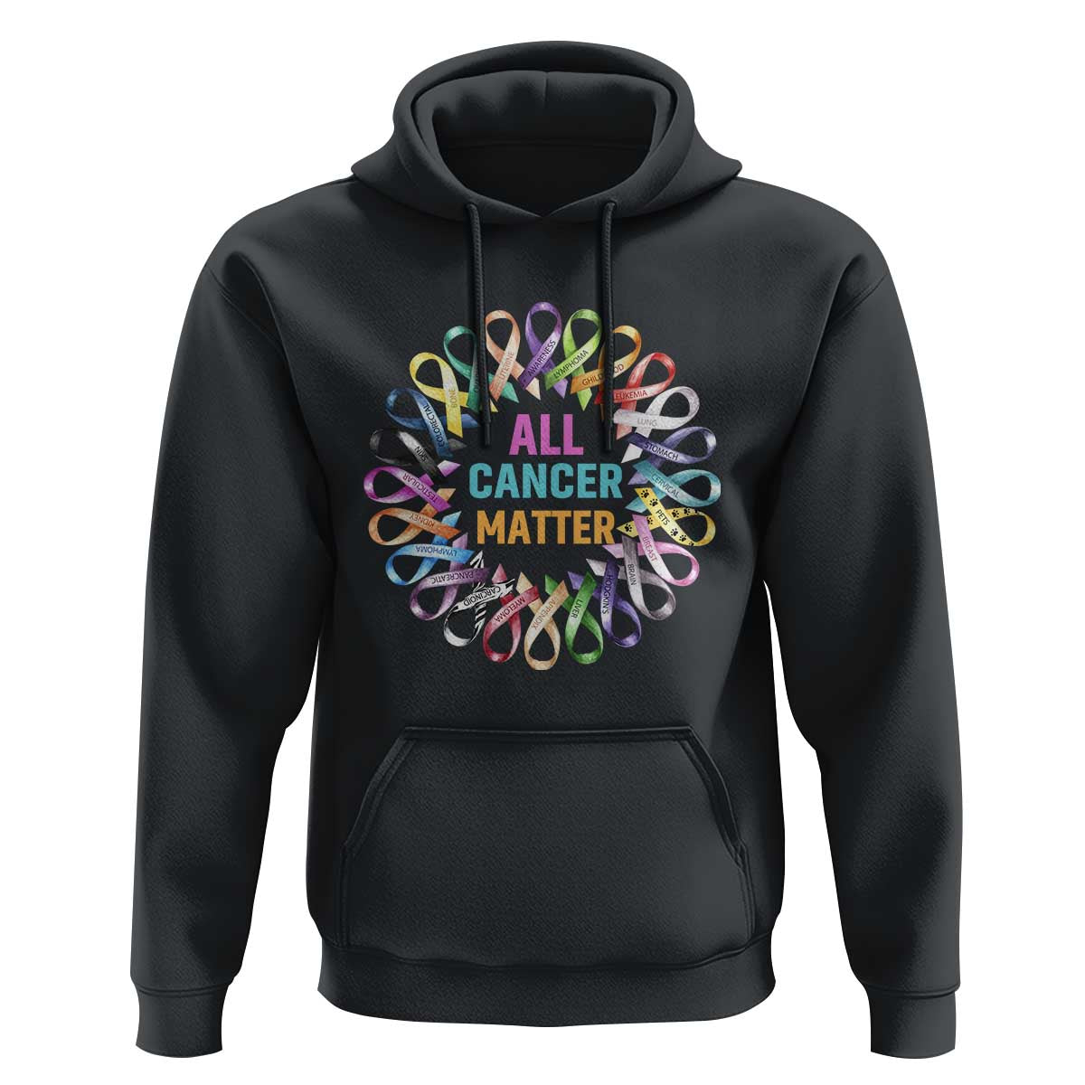 All Cancer Matters Hoodie for Health Advocacy - Support Awareness