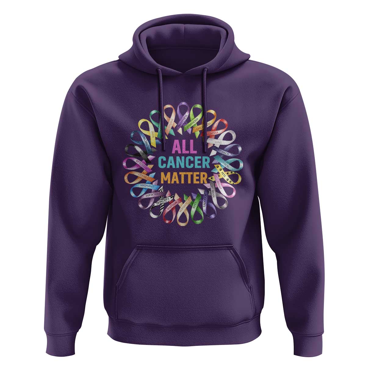 All Cancer Matters Hoodie for Health Advocacy - Support Awareness
