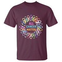 All Cancer Matters T Shirt for Health Advocacy - Support Awareness - Wonder Print Shop