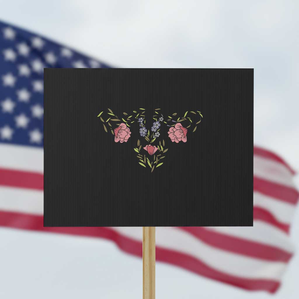 Roe Roe Roe Your Vote Protest Sign Feminist Pro-Choice Gift - Wonder Print Shop