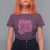 Funny Saying T Shirt For Women Dope Chick Fresh Kicks Lipstick - Wonder Print Shop