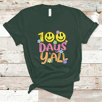 100 Days Of School T Shirt 100th Day Y'all - Wonder Print Shop