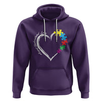 Autism Acceptance Hoodie Accept Understand Love Spectrum Jigsaw Puzzle Heart - Wonder Print Shop