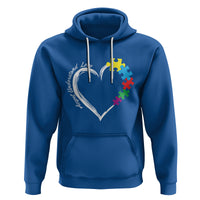 Autism Acceptance Hoodie Accept Understand Love Spectrum Jigsaw Puzzle Heart - Wonder Print Shop