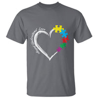 Autism Acceptance T Shirt Accept Understand Love Spectrum Jigsaw Puzzle Heart - Wonder Print Shop