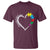 Autism Acceptance T Shirt Accept Understand Love Spectrum Jigsaw Puzzle Heart - Wonder Print Shop