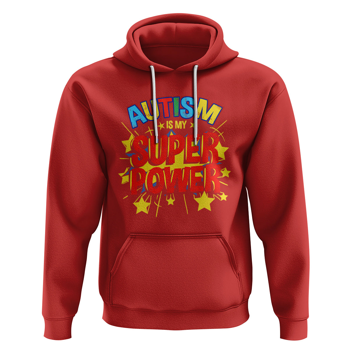 Proud Autism Hoodie My Superpower - Wonder Print Shop