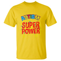 Proud Autism T Shirt My Superpower - Wonder Print Shop