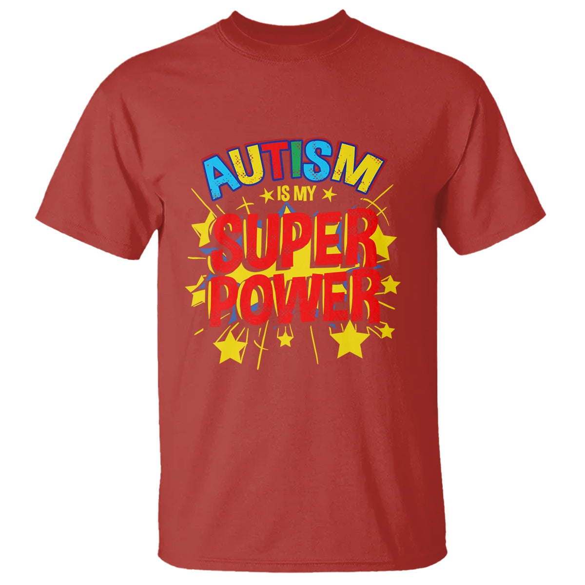 Proud Autism T Shirt My Superpower - Wonder Print Shop