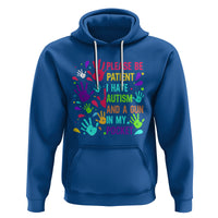 Please Be Patient With Me I Have Autism Hoodie And A Gun In My Pocket - Wonder Print Shop