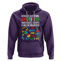 April Is National Autism Awareness Month Hoodie But For Me It's All Months - Wonder Print Shop