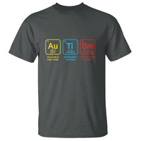 Autism Awareness T Shirt Chemical Elements Periodic Table ASD - Wonder Print Shop