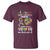 Autism Mom T Shirt It Doesn't Come With A Manual It Comes With A Mother Who Never Gives Up Puzzle Heart - Wonder Print Shop