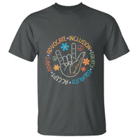 Sped Teacher T Shirt Special Education Autism Accept Adapt Advocate Inclusion Equity Equality - Wonder Print Shop