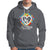 Autism Support Hoodie Jigsaw Puzzle Hand In Hand - Wonder Print Shop