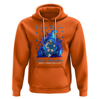 Gnome Autism Hoodie I Wear Blue For Autism Awareness Accept Understand Love - Wonder Print Shop