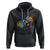 Autism Acceptance Hoodie Accept Understand Love Rainbow Infinity With Butterfly Feathers - Wonder Print Shop