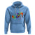 Autism Acceptance Hoodie Accept Understand Love Rainbow Infinity With Butterfly Feathers - Wonder Print Shop