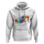 Autism Acceptance Hoodie Accept Understand Love Rainbow Infinity With Butterfly Feathers - Wonder Print Shop