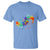 Autism Acceptance T Shirt Accept Understand Love Rainbow Infinity With Butterfly Feathers - Wonder Print Shop