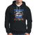 Dinosaur Skeleton Autism Hoodie Her Fight is My Fight Love Support Fighters - Wonder Print Shop