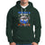 Dinosaur Skeleton Autism Hoodie Her Fight is My Fight Love Support Fighters - Wonder Print Shop
