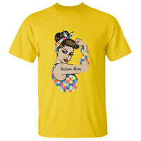 Autism Mom T Shirt Strong Woman Understand Love Support - Wonder Print Shop