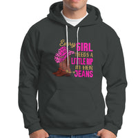 Every Girl Needs A Little Rip In Her Jeans Hoodie - Wonder Print Shop