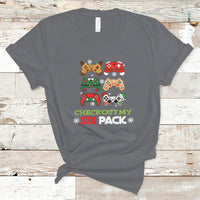 Video Game Christmas T Shirt Check Out My Six Pack - Wonder Print Shop