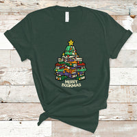 Reading T Shirt Merry Bookmas Christmas - Wonder Print Shop