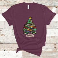 Reading T Shirt Merry Bookmas Christmas - Wonder Print Shop