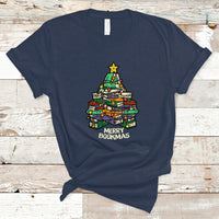 Reading T Shirt Merry Bookmas Christmas - Wonder Print Shop