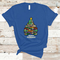Reading T Shirt Merry Bookmas Christmas - Wonder Print Shop