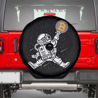 Funny Crypto Investing Spare Tire Cover Bitcoin HODL BTC Astronaut Trader