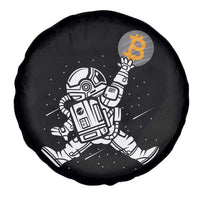 Funny Crypto Investing Spare Tire Cover Bitcoin HODL BTC Astronaut Trader