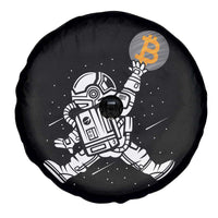 Funny Crypto Investing Spare Tire Cover Bitcoin HODL BTC Astronaut Trader