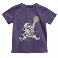 Funny Crypto Investing Toddler T Shirt Bitcoin HODL BTC Astronaut Trader