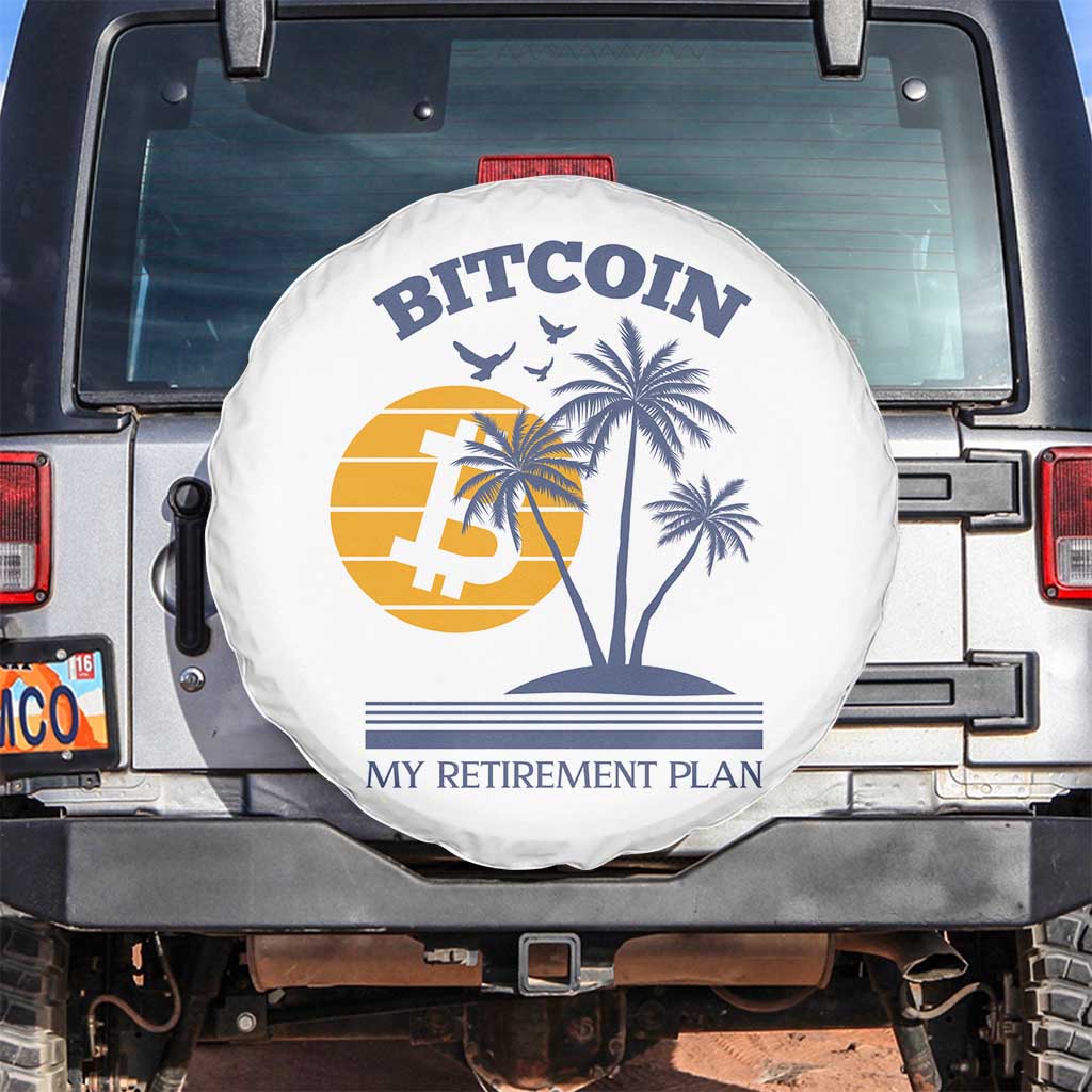 Funny Crypto Investing Spare Tire Cover Bitcoin My Retirement Plan