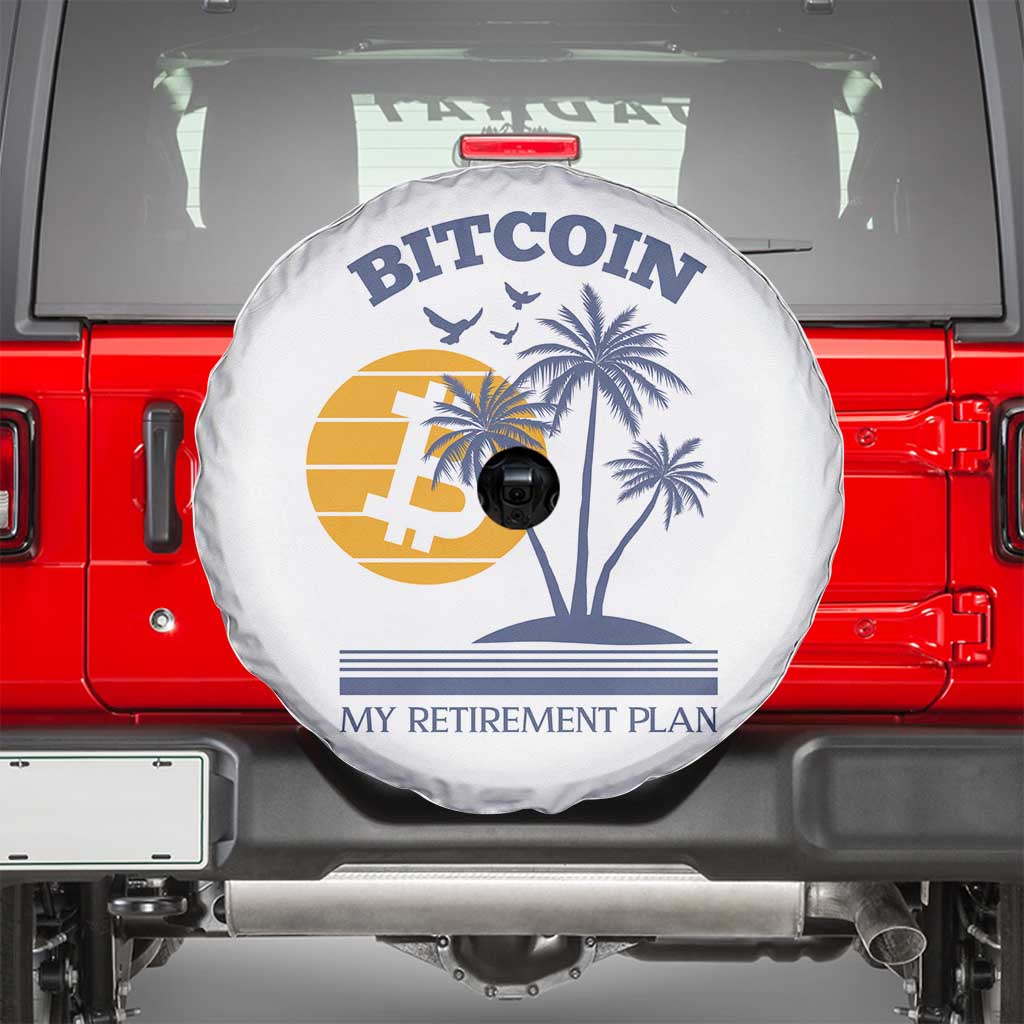 Funny Crypto Investing Spare Tire Cover Bitcoin My Retirement Plan