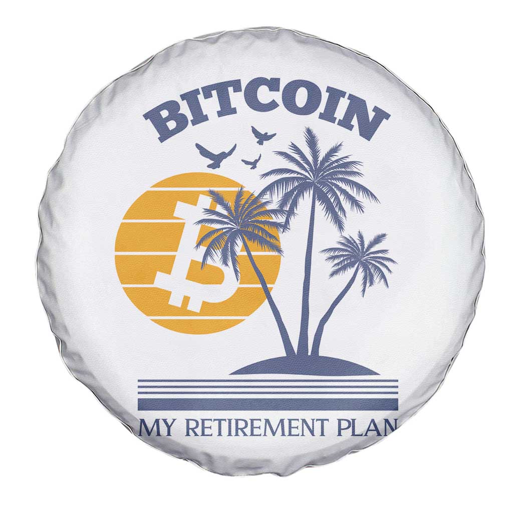 Funny Crypto Investing Spare Tire Cover Bitcoin My Retirement Plan