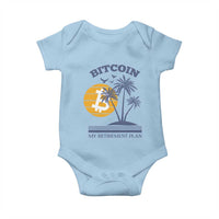 Funny Crypto Investing Baby Onesie Bitcoin My Retirement Plan