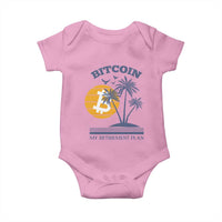 Funny Crypto Investing Baby Onesie Bitcoin My Retirement Plan
