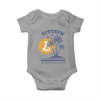 Funny Crypto Investing Baby Onesie Bitcoin My Retirement Plan