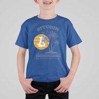 Funny Crypto Investing T Shirt For Kid Bitcoin My Retirement Plan