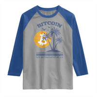 Funny Crypto Investing Raglan Shirt Bitcoin My Retirement Plan