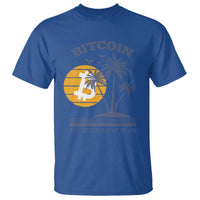 Funny Crypto Investing T Shirt Bitcoin My Retirement Plan