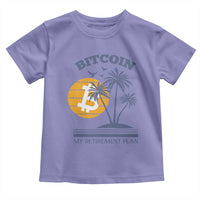 Funny Crypto Investing Toddler T Shirt Bitcoin My Retirement Plan