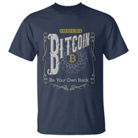 Funny Crypto Investing T Shirt Vintage Bitcoin HODL Be Your Own Bank Cryptocurrency