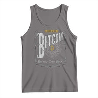 Funny Crypto Investing Tank Top Vintage Bitcoin HODL Be Your Own Bank Cryptocurrency
